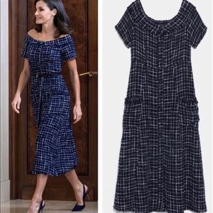 Zara tweed dress